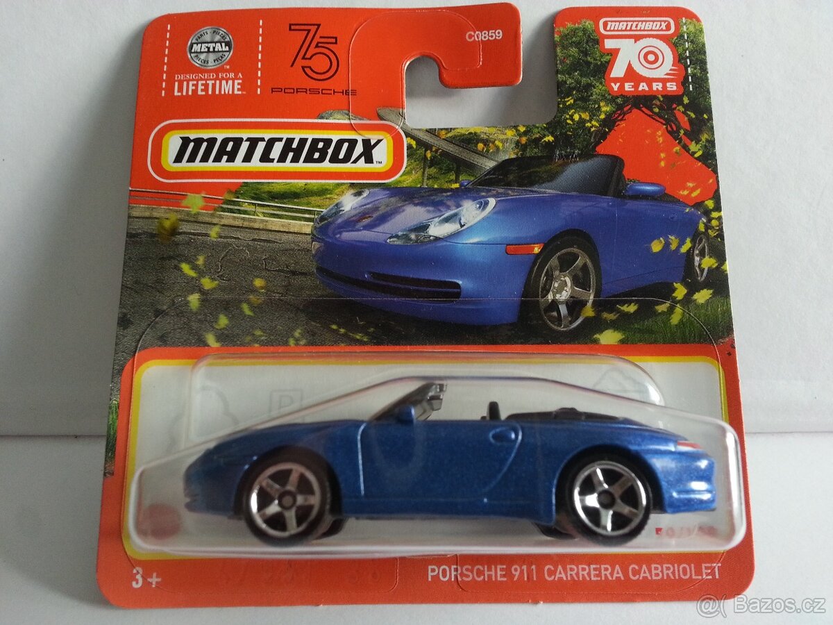 MATCHBOX - PORSCHE 911 CARRERA CABRIOLET