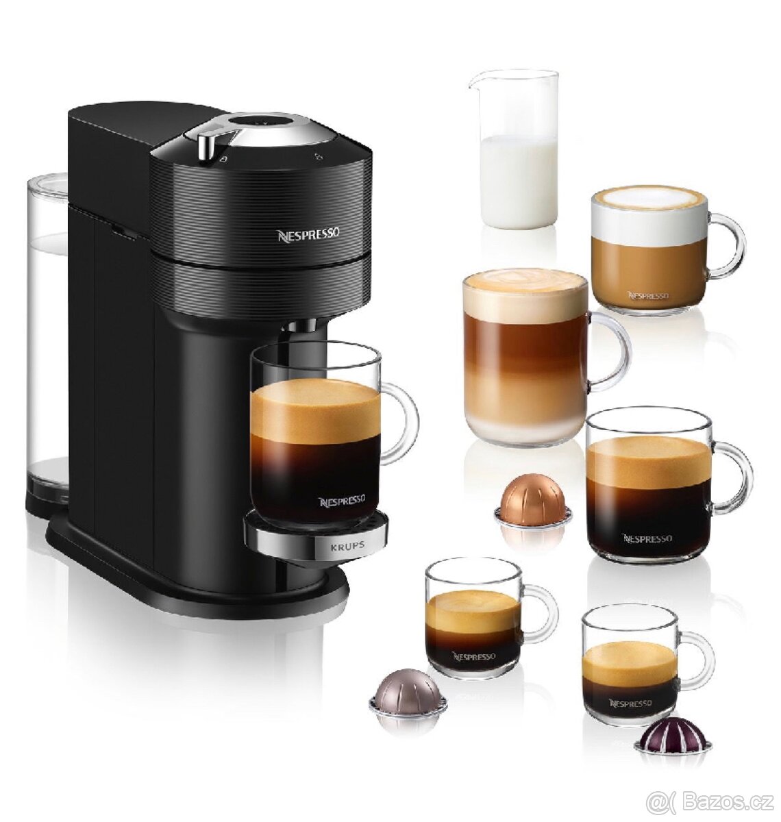 NESPRESSO KRUPS XN910810 Vertuo Next Black - záruka