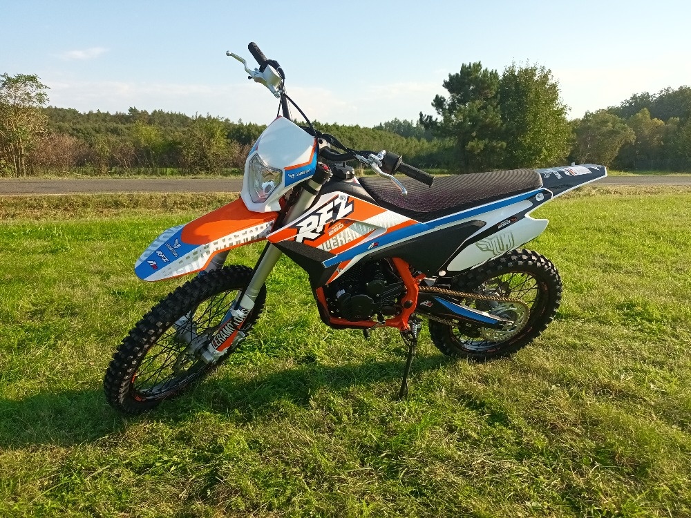 Pitbike THUNDER 250cc 21/18 oranžová