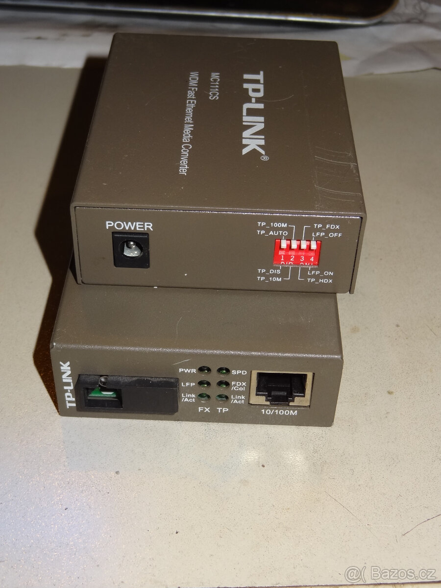 Média konvertor - SFP / RJ45 opticky prevodnik TP-Link MC111