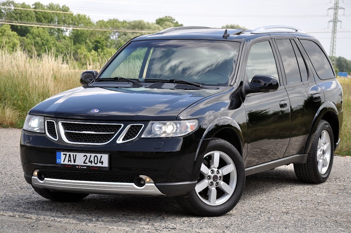 Saab 9-7X 5.3i, ŠÍBR, ALU18, KŮŽE, TEMP, XENONY, D.KLIMA