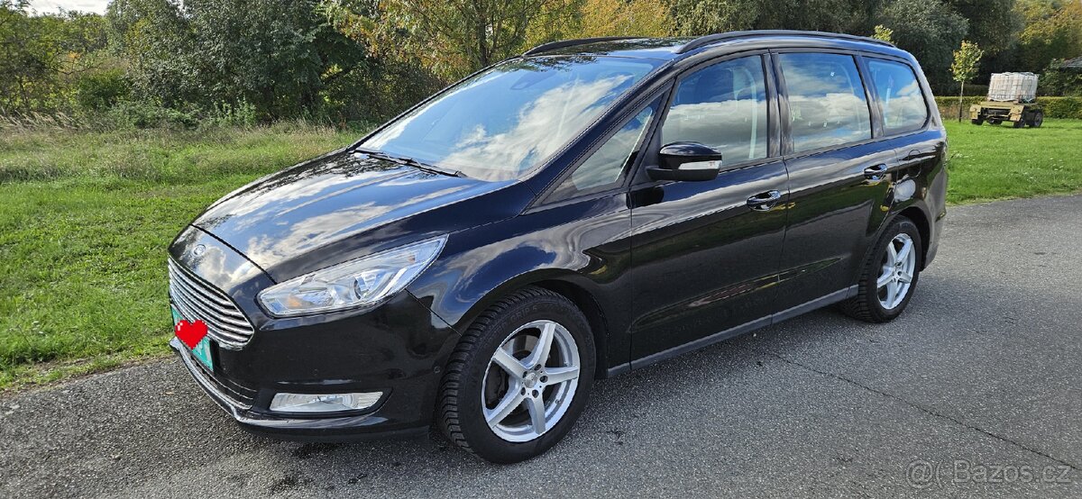 Ford Galaxy 2.0 Tdci 2016, 110kw, 7 míst, 1. maj.