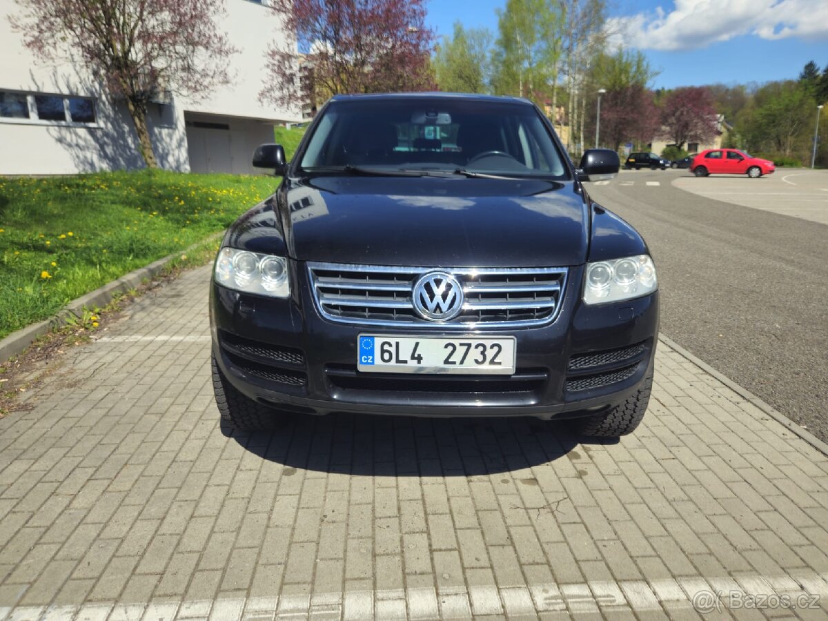 VW Tuareg 2.5TDI manuál tažné
