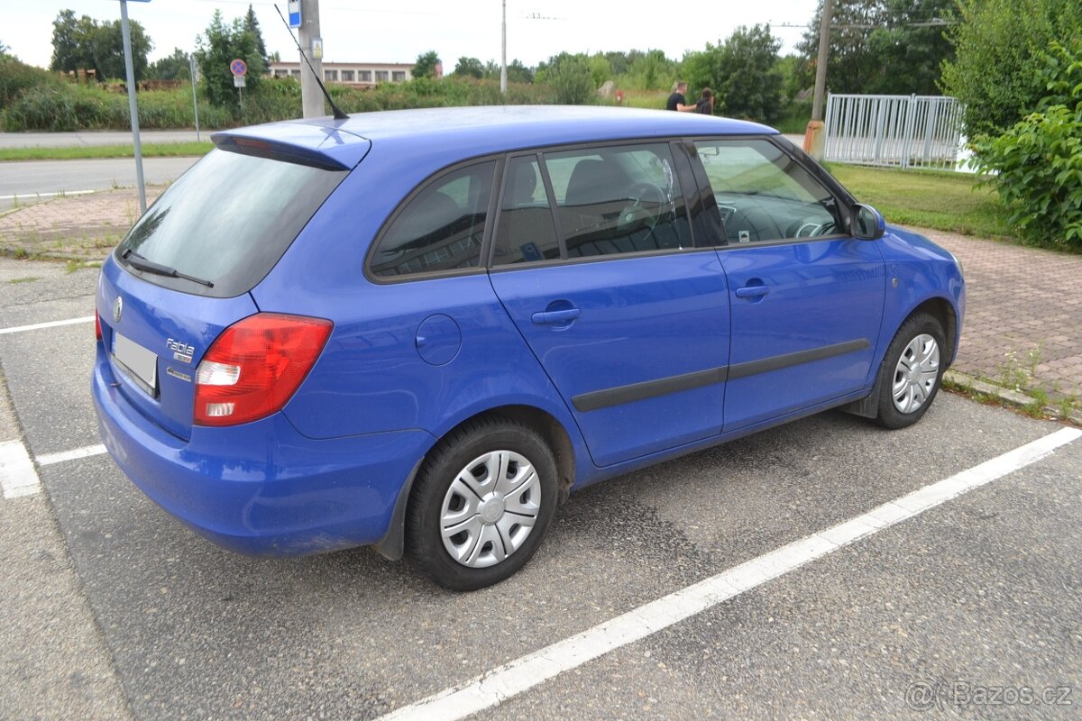 Škoda Fabia II combi 1.6 16V 105k.,Sportline, klima. R.09