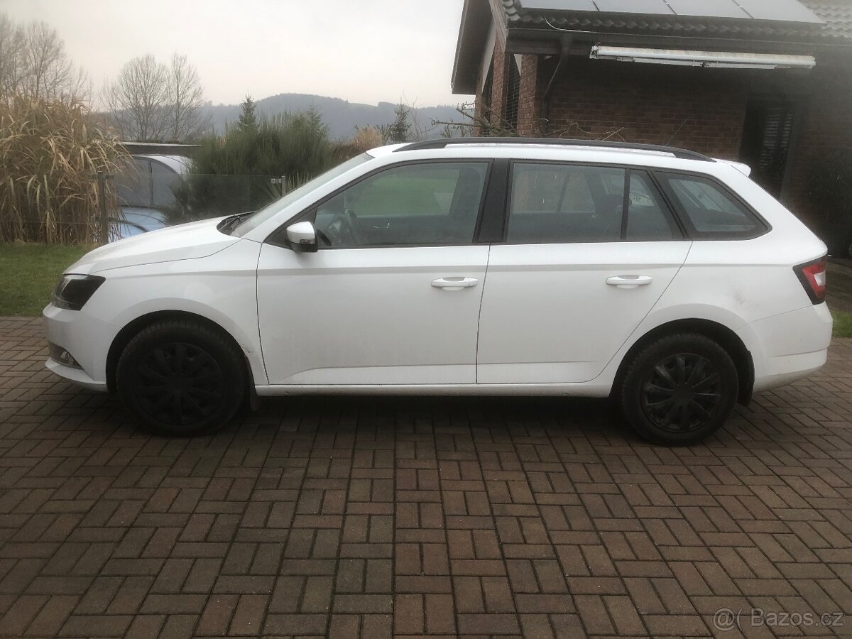 Škoda Fabia III ,taž,2xpneu,1.4 tdi/66kw 2015