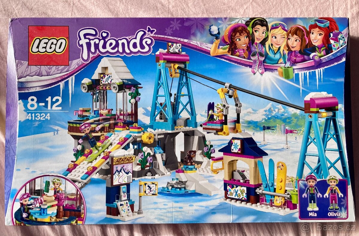 LEGO Friends 41324 Lyžařský vlek v zimním středisku