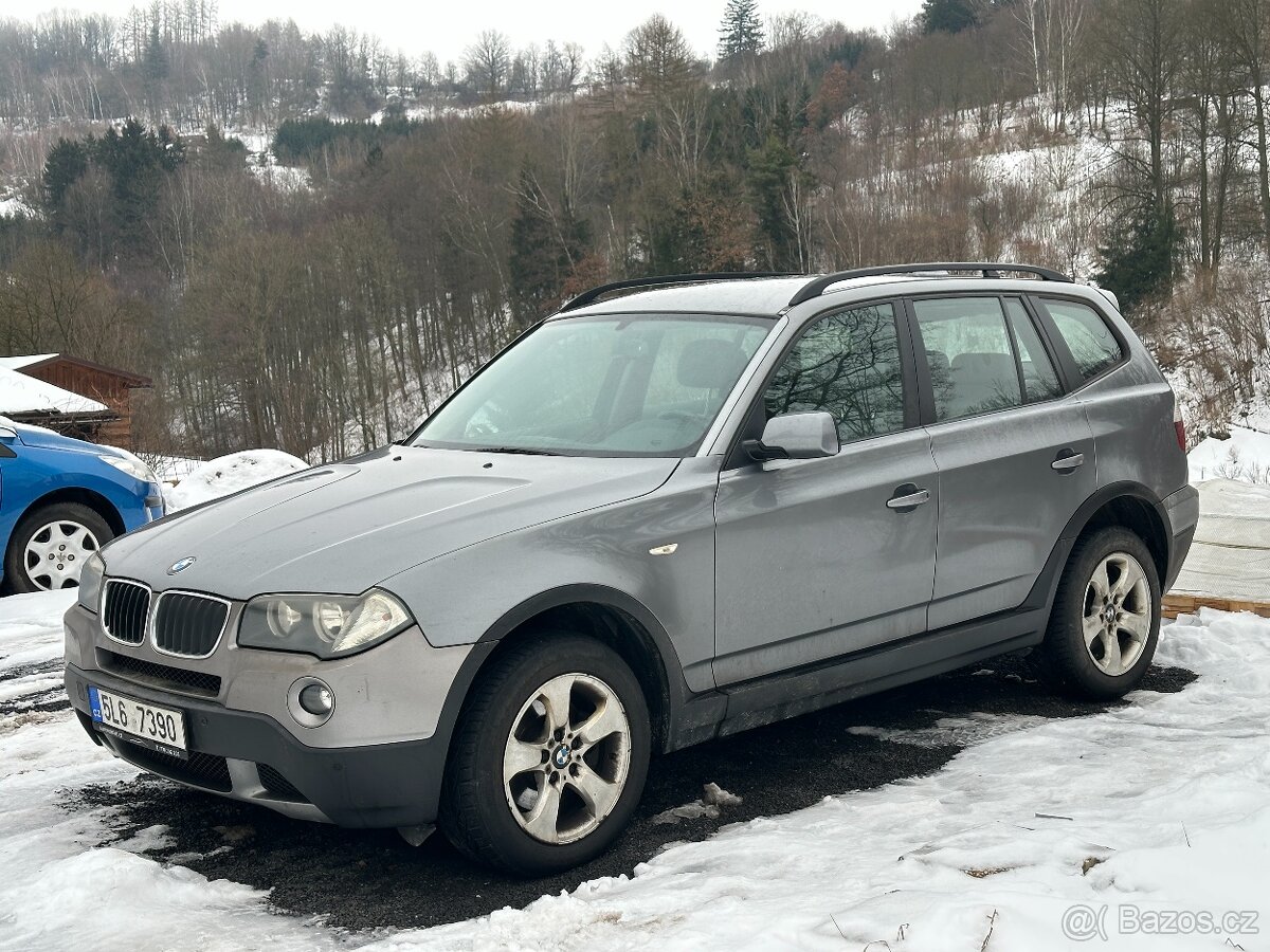 BMW X3 2.0D XDrive 18D, 105kW, 2009, šedá