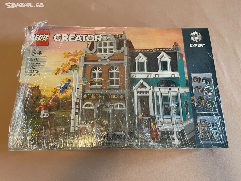 Lego Creator 10270 Knihkupectví - krabice 10/10