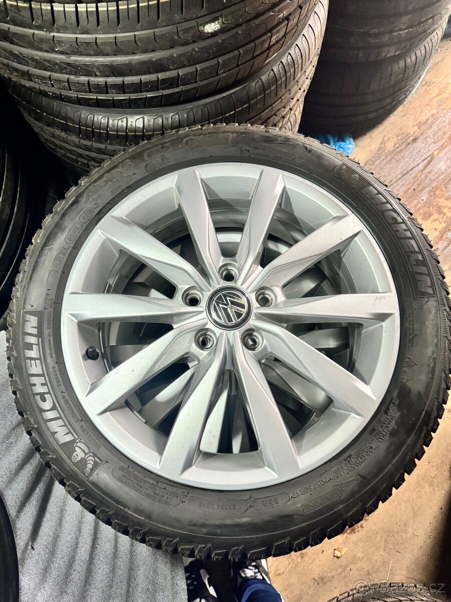 Vw golf R17 Alu Kola 5x112 6j R17 et48 Michelin