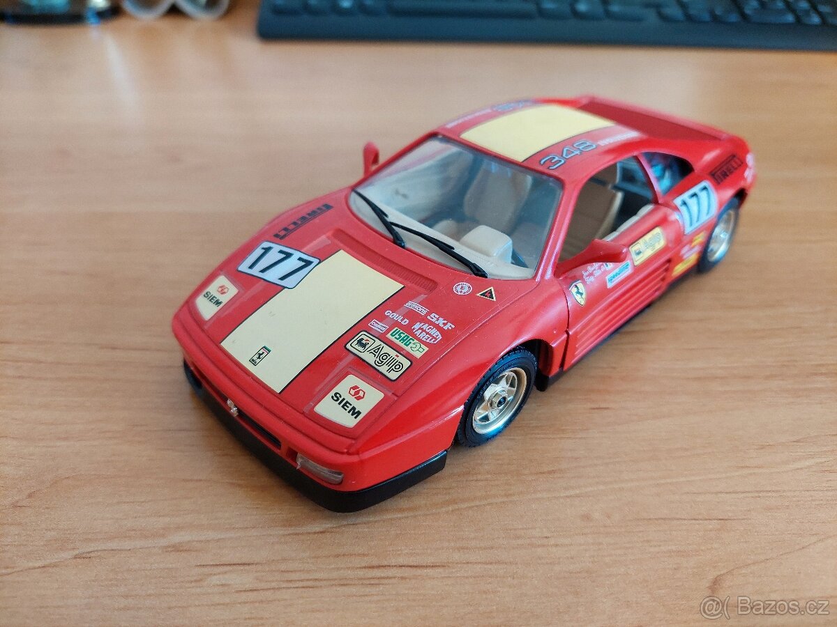 Ferrari 348tb Rally 1:24 - Bburago Made in Italy