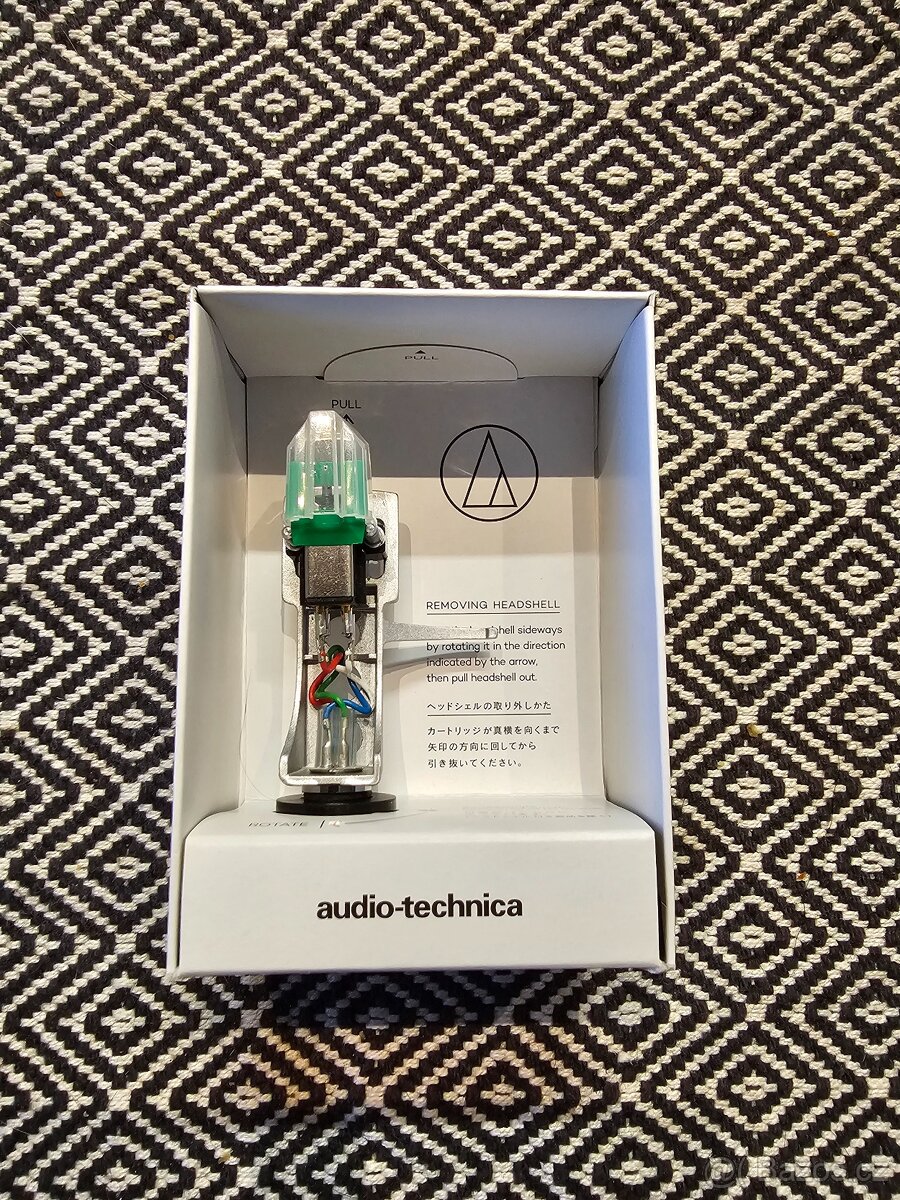 Technics Headshell prenoska Audio-Technica AT-VM95E/H