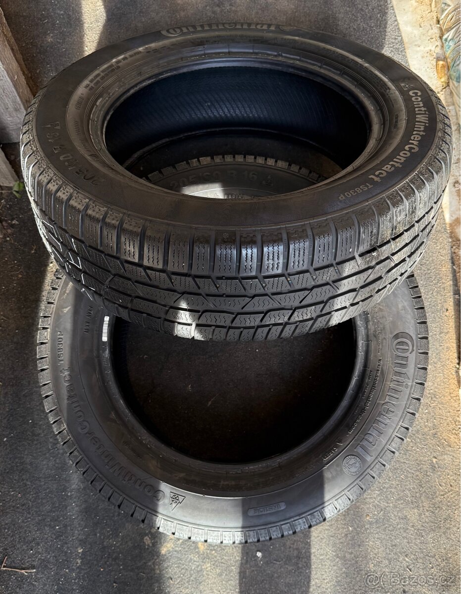 205/60 R16 ZIMNÍ CONTINENTAL