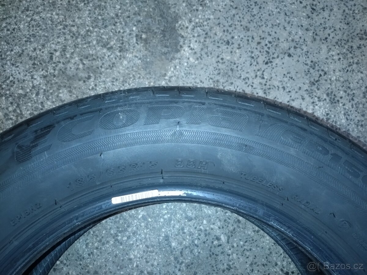 Prodám nové letní pneu Bridgestone 185/65/15