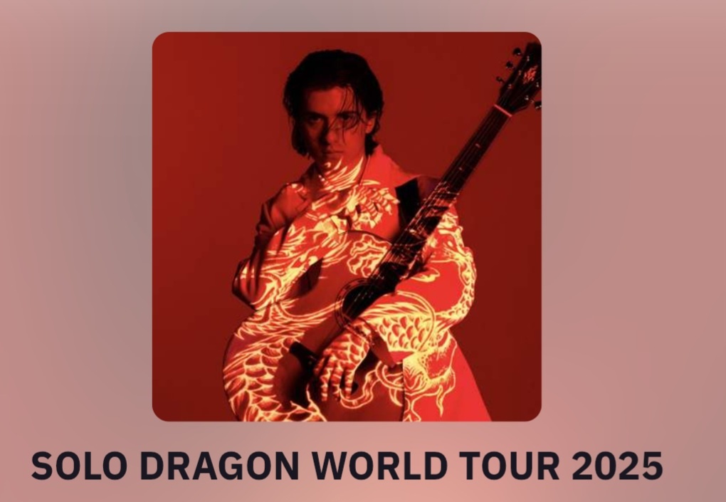 2 lístky na Marcin SOLO DRAGON WORLD TOUR 2025