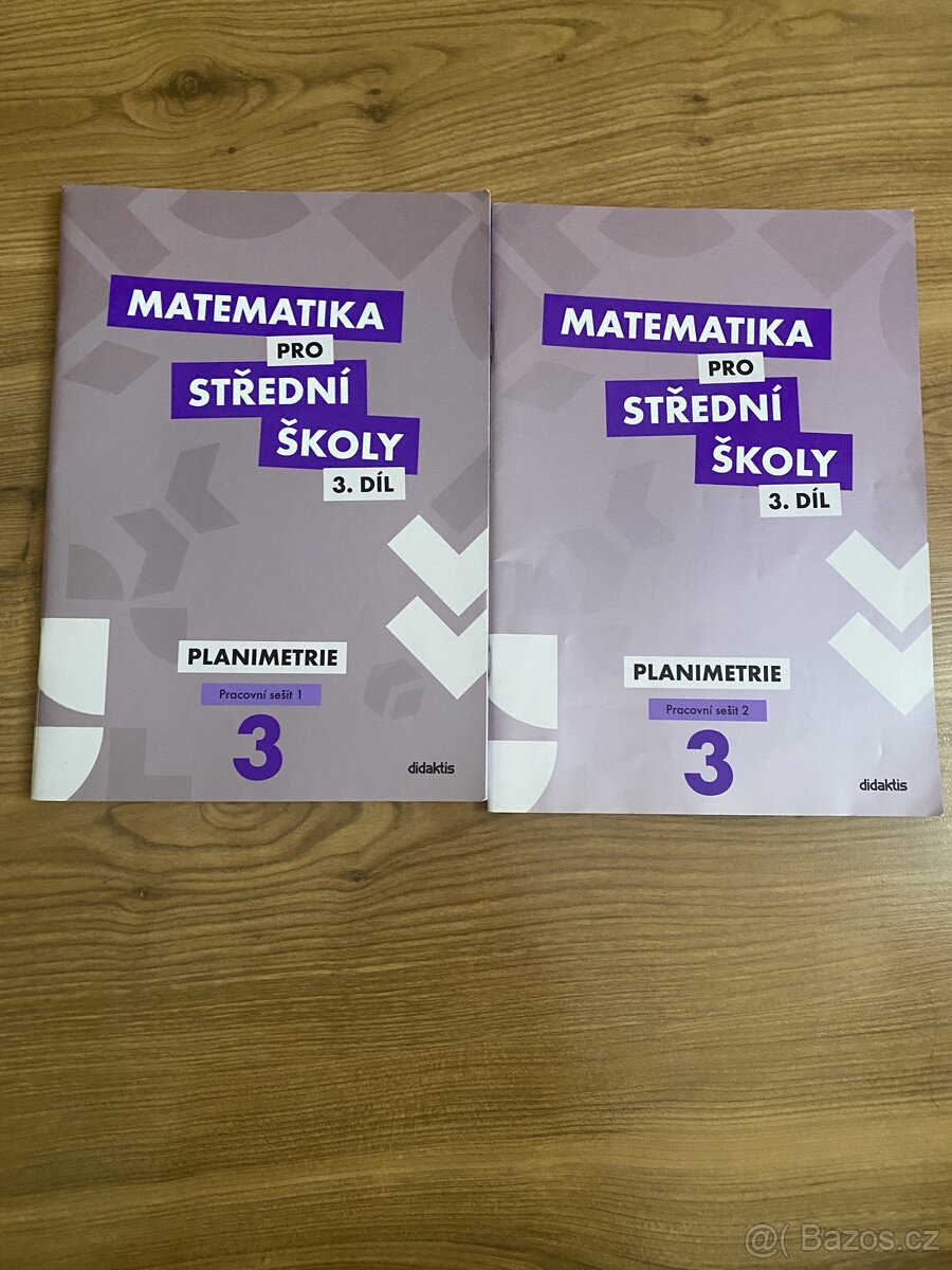 Pracovní sešity Matematika pro střední školy 3