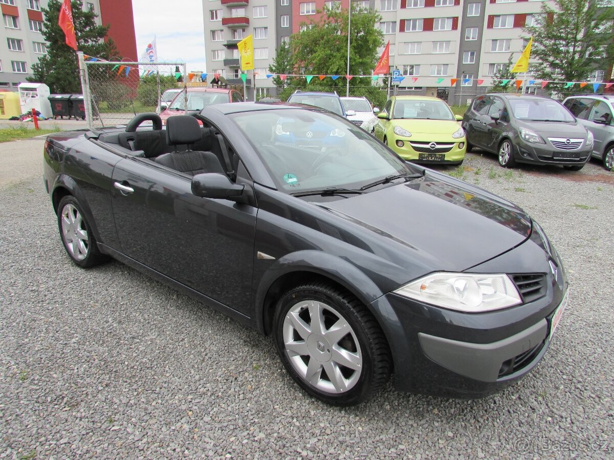 Renault Mégane 1.9 dCi 96kW kabrio, nová STK, el. střecha