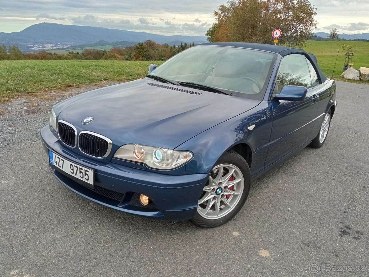 BMW E46 320CD CABRIO 2005 MANUÁL