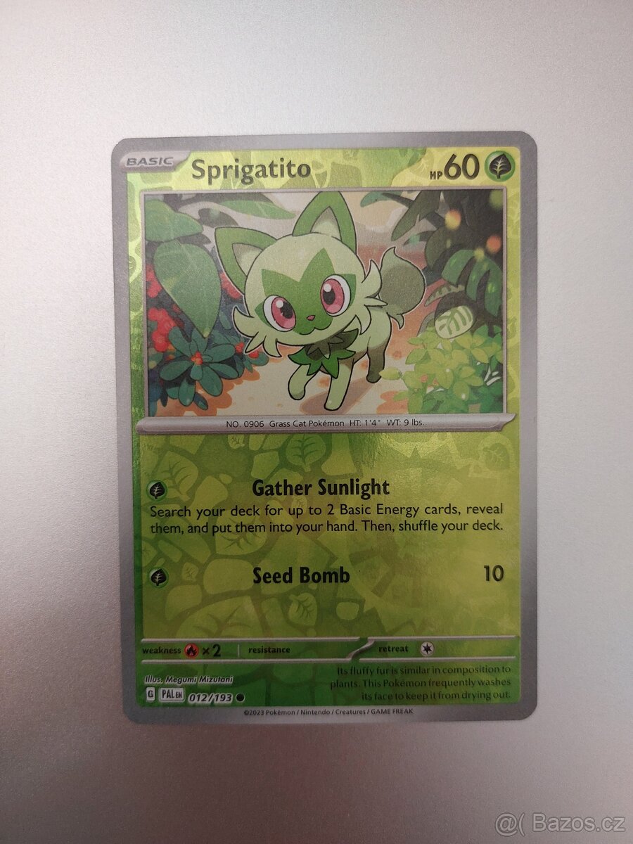 Pokémon karta Spirigatito