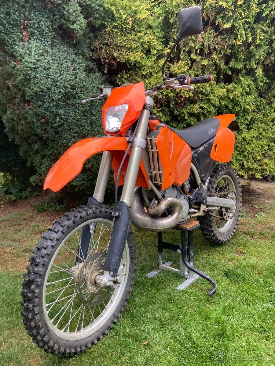 Ktm exc 250 s tp spěchá