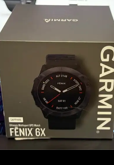 Hodinky Garmin Fenix 6x sapphire