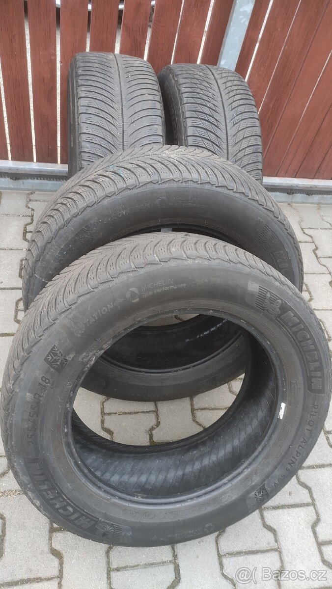 225/55 R18 Michelin cena za vše