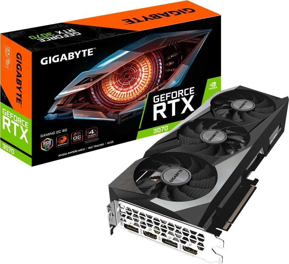 GIGABYTE GeForce RTX 3070 GAMING OC 8G