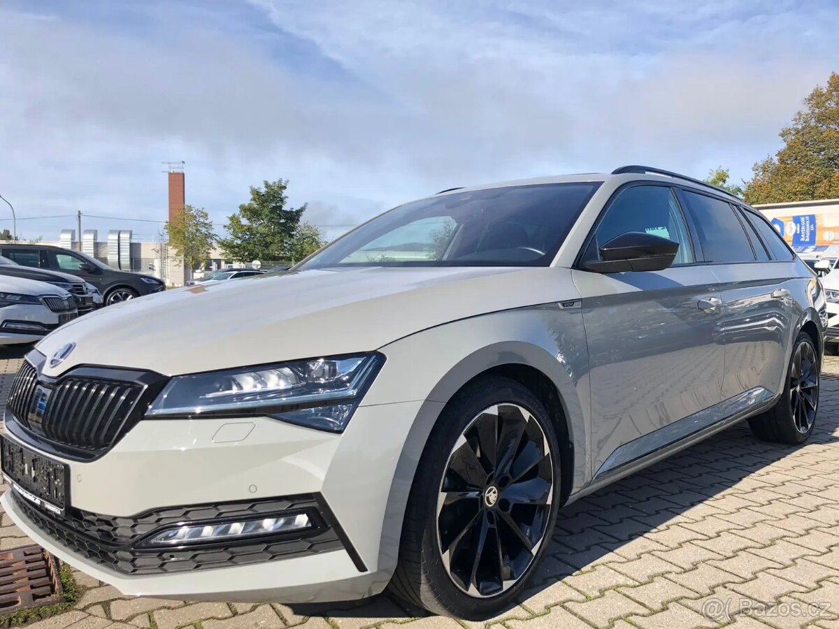 Škoda Superb sportline 2020 TDI 140kw,tažné,panorama,webasto