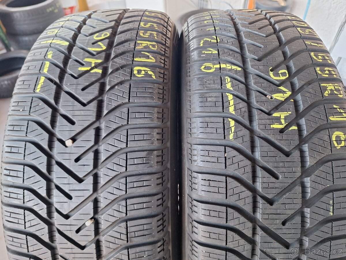 Prodám zimní pneu 205/55/16 Pirelli 3