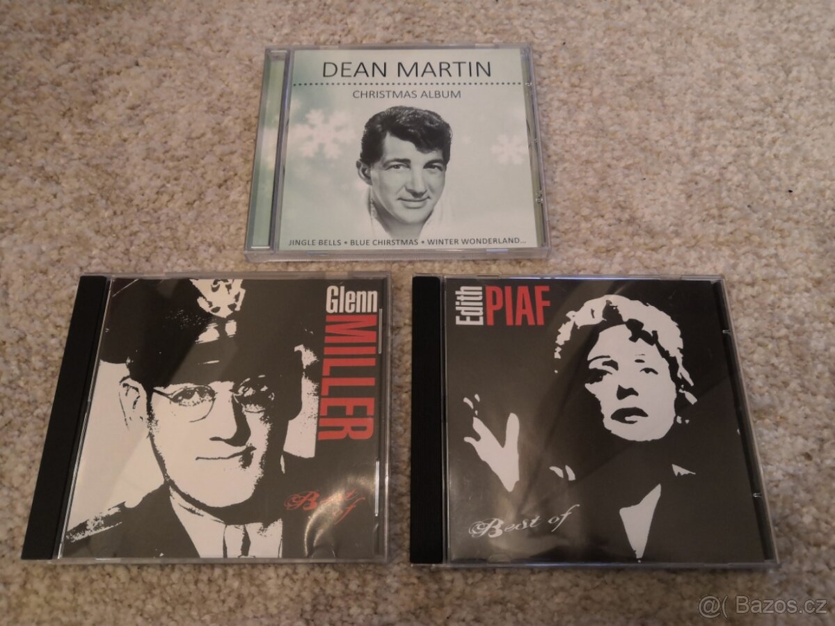 CD Glenn Miller, Edith Piaf, Dean Martin