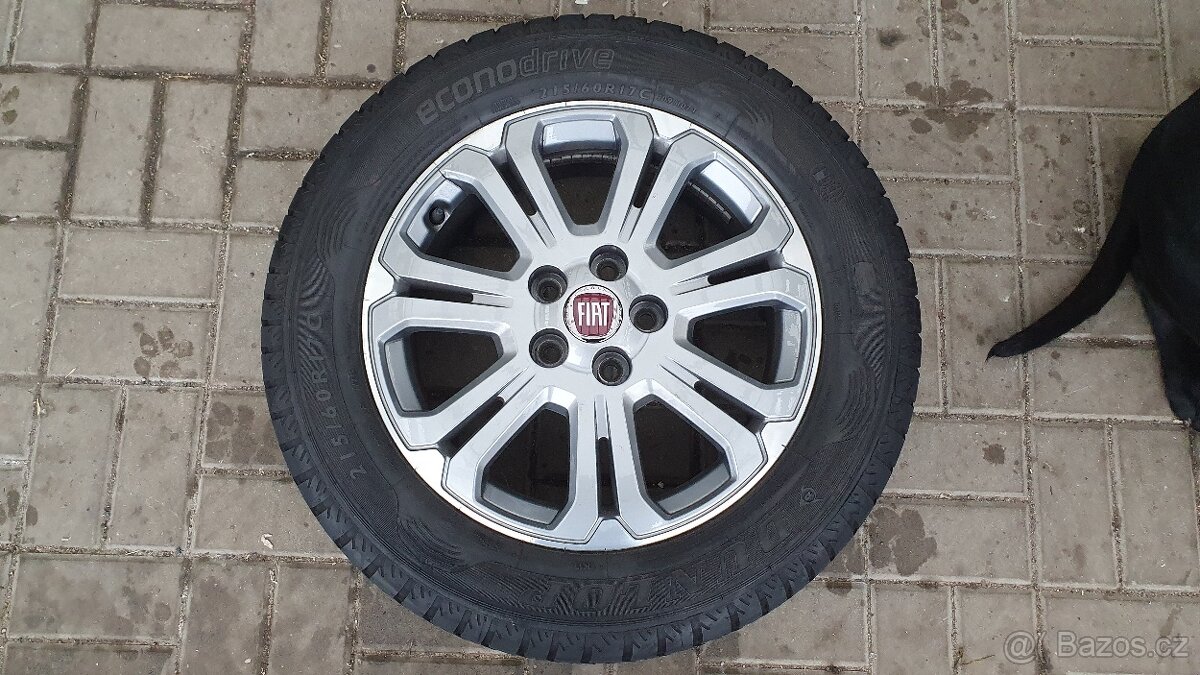 Sada Alu 5x114.3 215/60 R17C Fiat Talento - Renault Trafic