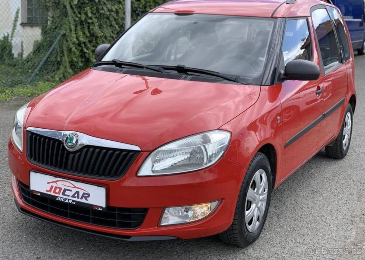 Škoda Roomster 1.4i 16v 63kw TAŽNÉ PŮVOD ČR manuál 63 kw