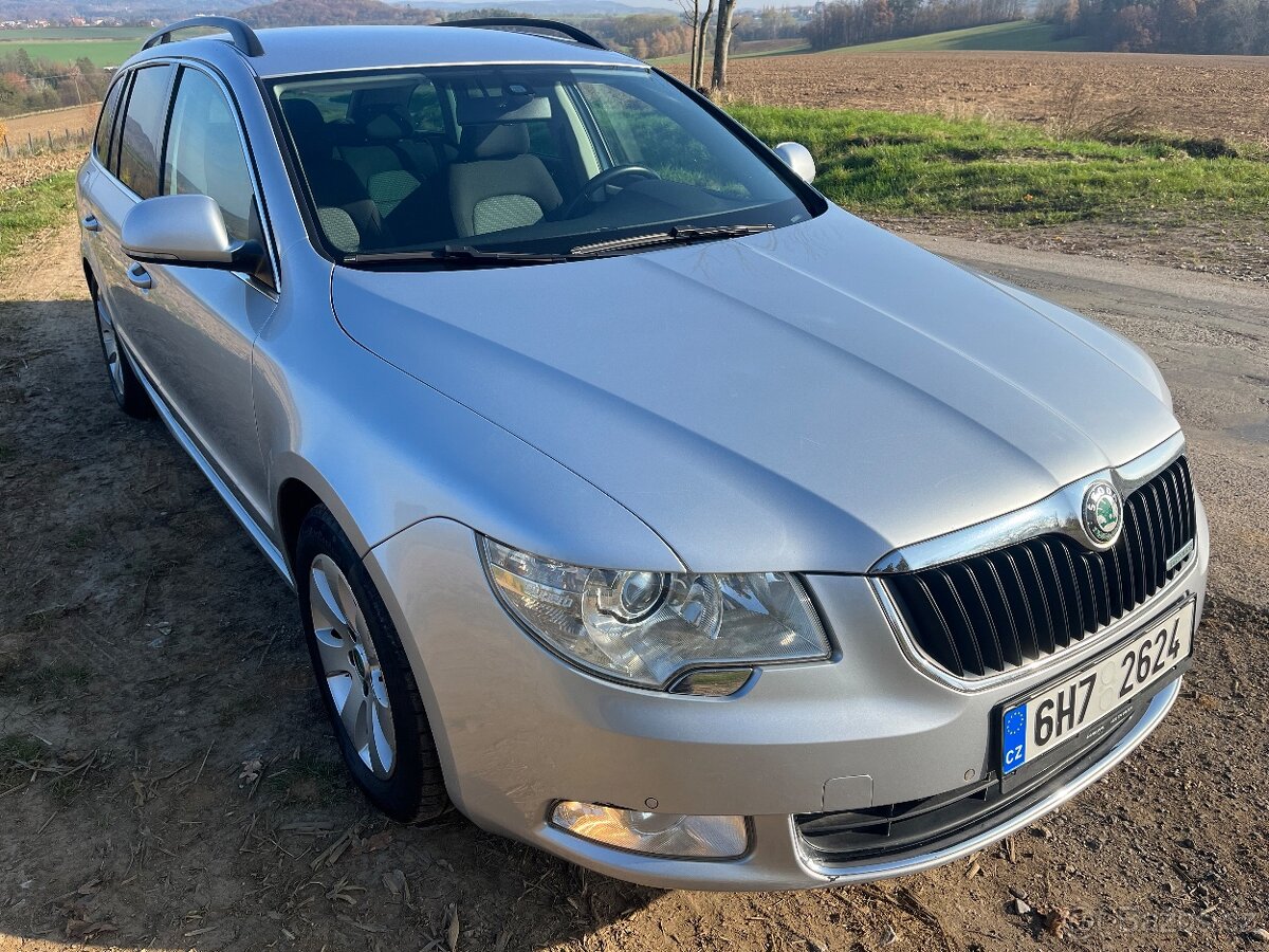 Škoda Superb 2 combi, tažné, xenon, navigace