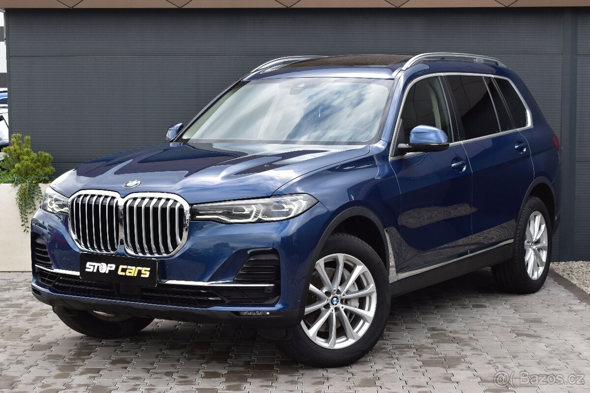 BMW X7 30d xDrive TAŽNÉ 7.MÍST DPH ČR 1.MAJITEL