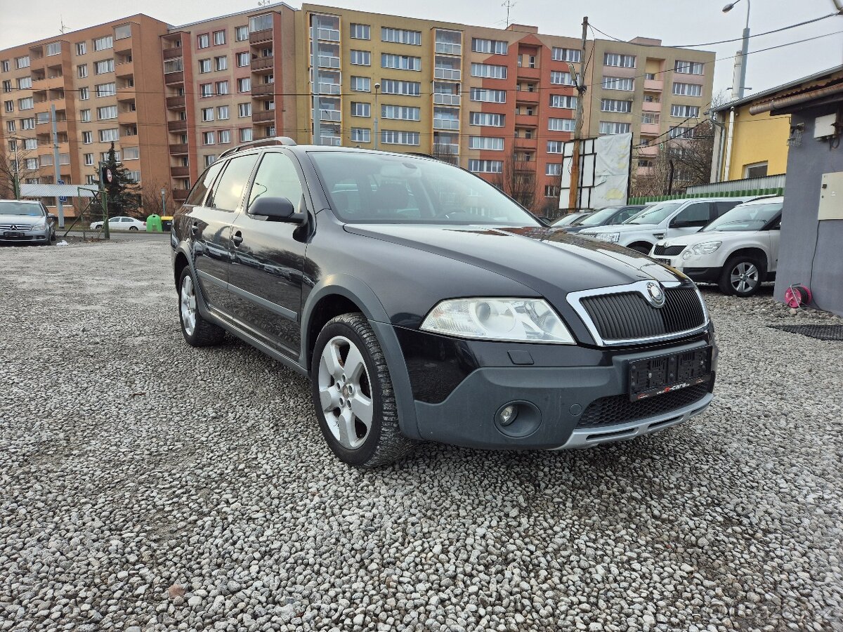 Škoda Octavia Scout,2.0TDi,103KW,4x4,MANUÁL,XENON,BEZ KOROZE