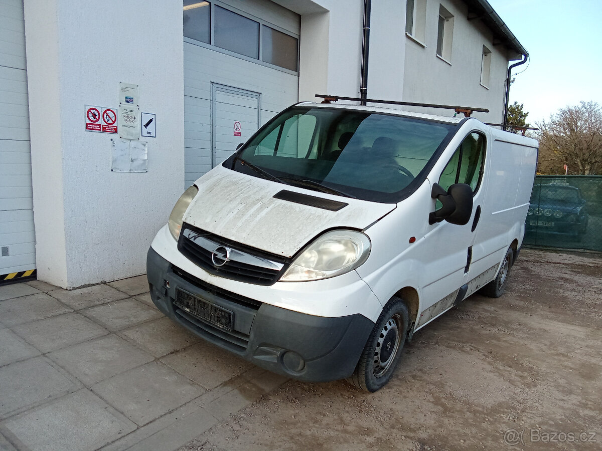 Opel Vivaro Van 2,0 CDI 66kw - náhradní díly