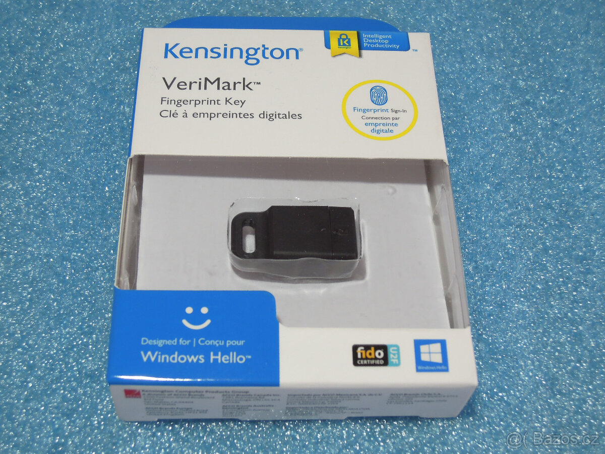 USB čtečka otisků prstů: Kensington Fingerprint Reader