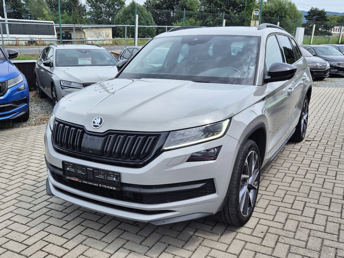 Škoda Kodiaq 4x4 7 Míst SPORTLINE VIRTUAL WEBASTO TAŽNÉ