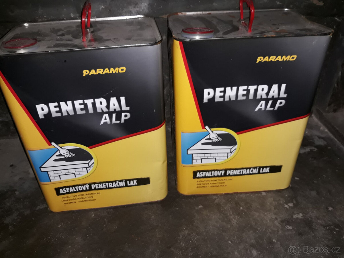 Penetrační nátěr, penetrák 2x 9kg - PENETRAL ALP - 2ks nové