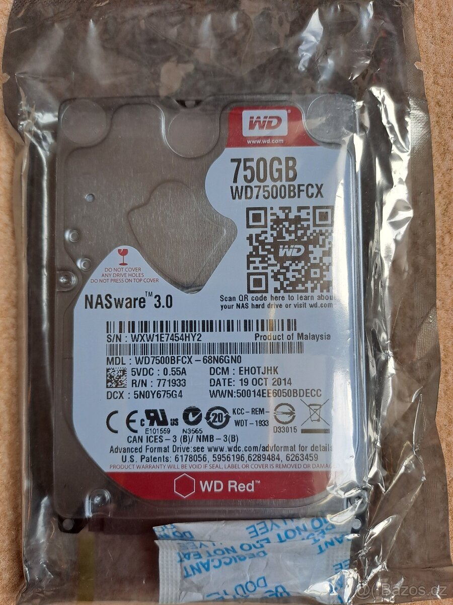 WD Red 750GB