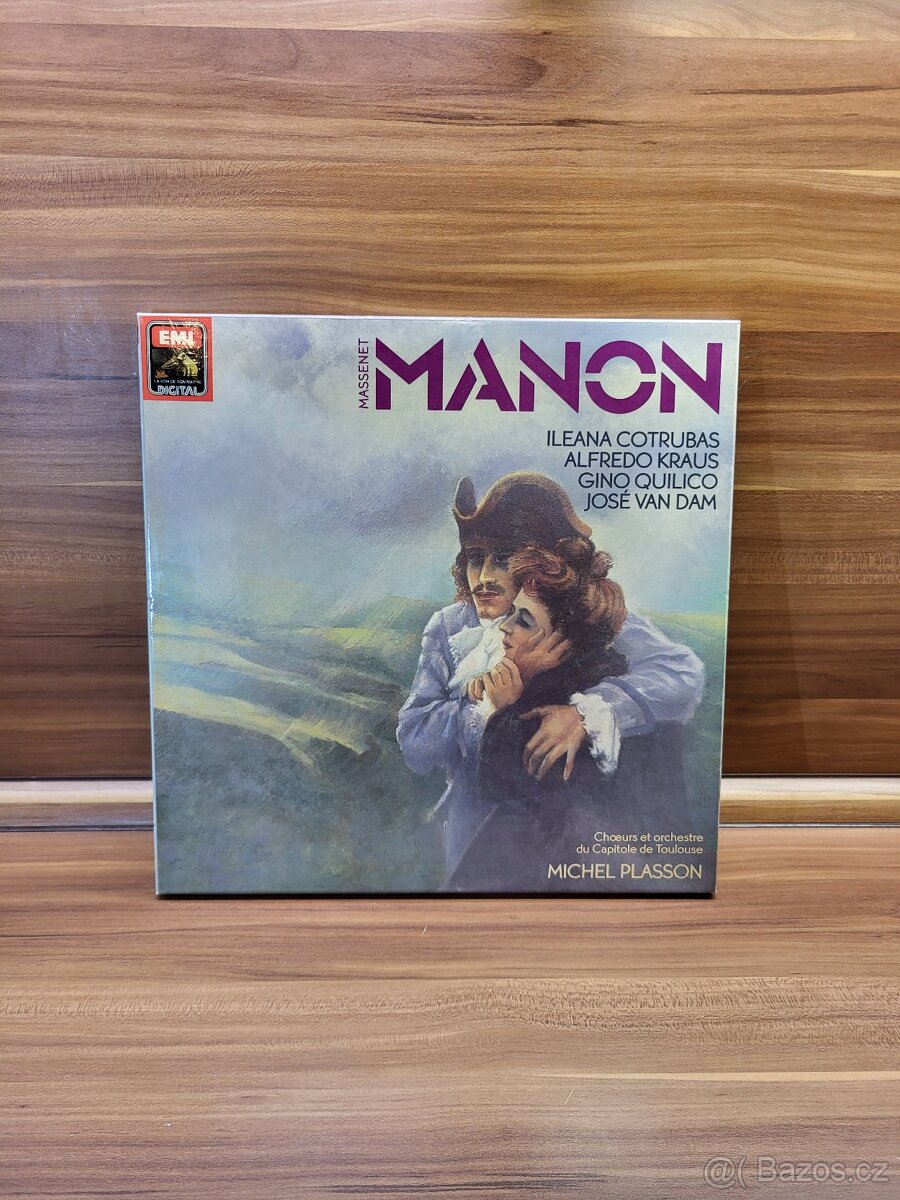 Massenet Manon 3LP Box
