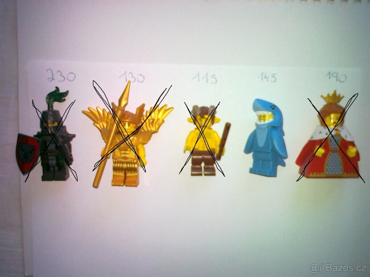 PRODÁM ORIGINAL LEGO FIGURKY SBĚRATELSKÉ 15.SERIE