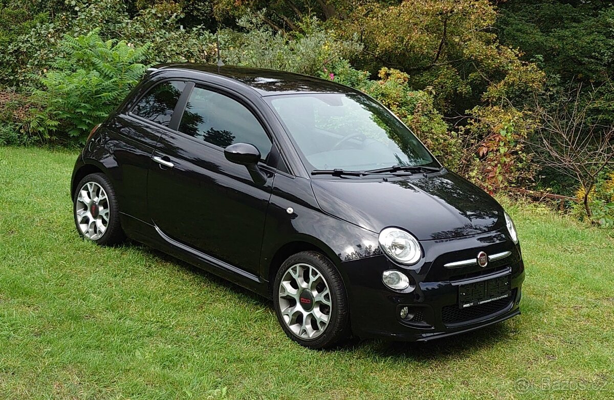 Fiat 500 S, 63 kW, 0.9i, SPORT, KŮŽE