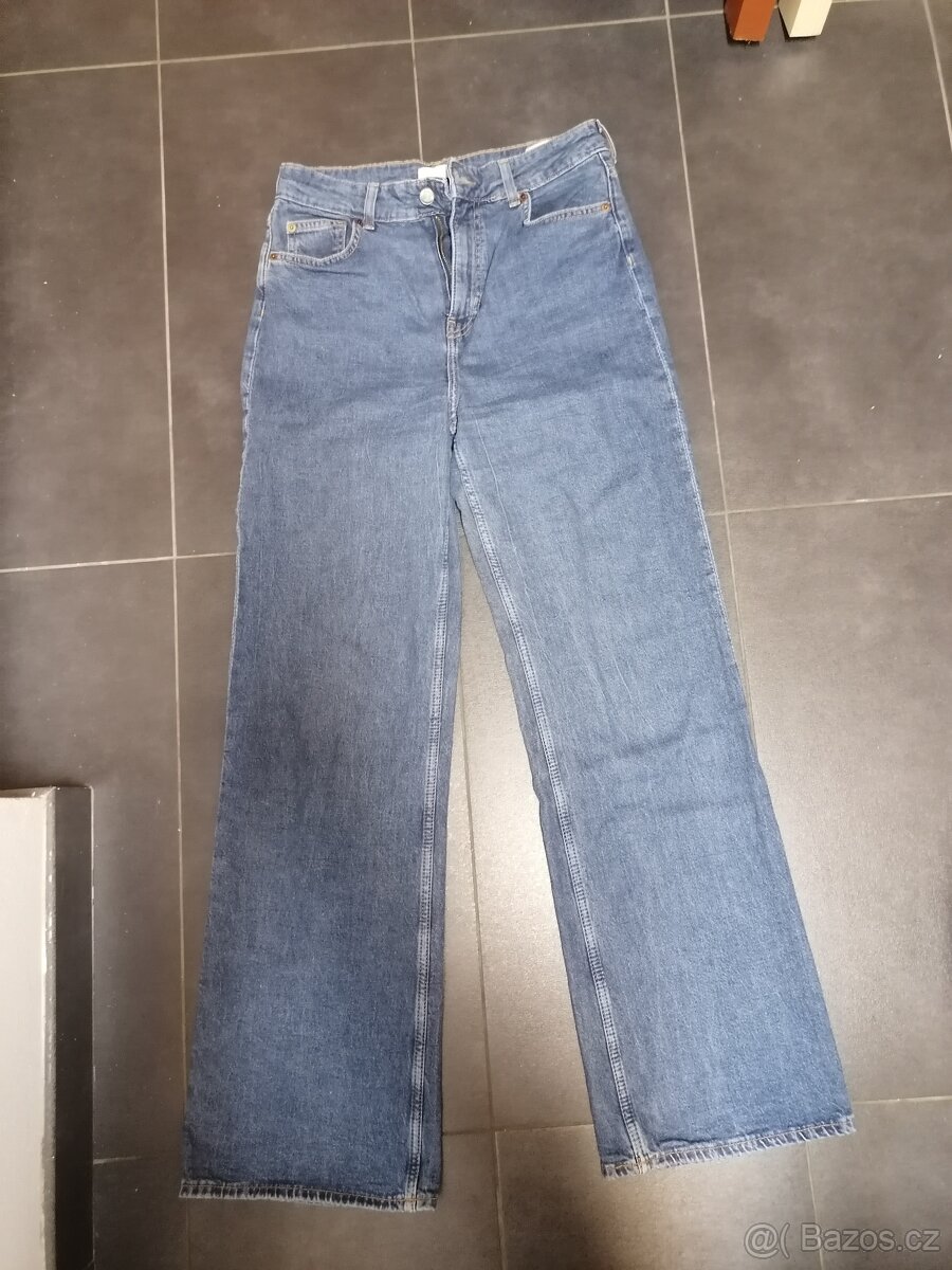 Dámské džíny Wide High Jeans vel. 42 z H&M