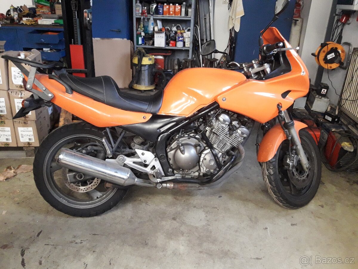 Yamaha XJ 600S Diversion, motor 4BR, 45kW