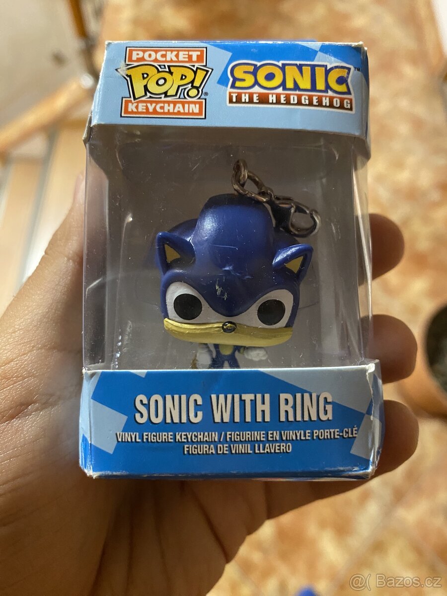 Funko pop přívěsek Sonic