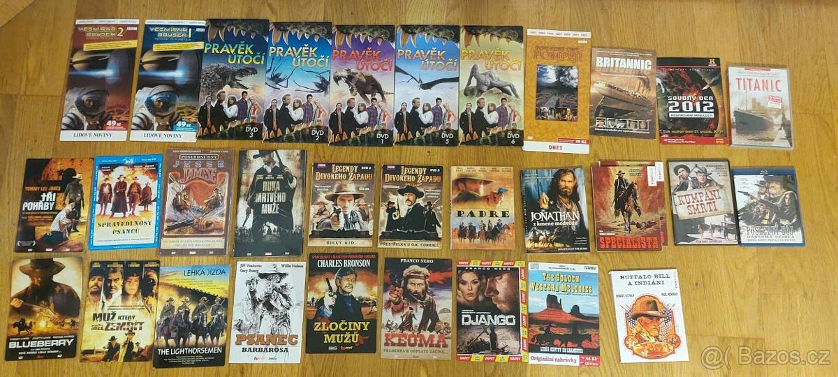 DVD filmy, dokumenty, hudba, hry NOVÉ