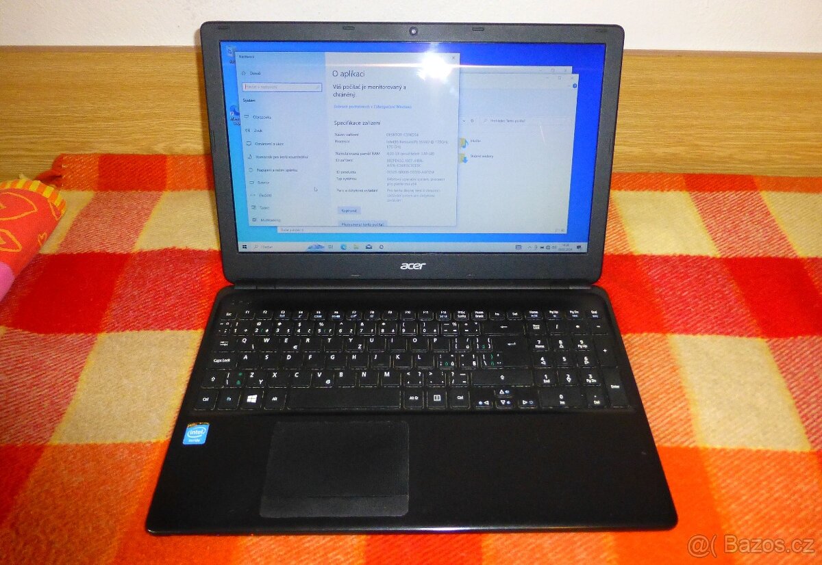 Notebook - Acer Aspire E1-532G