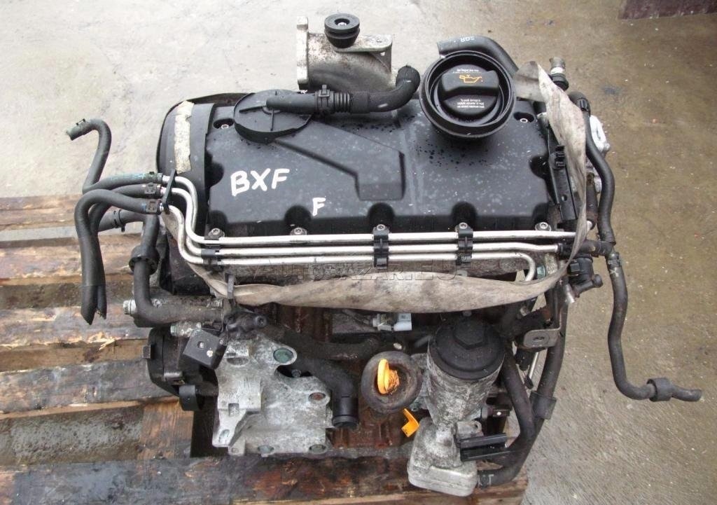 MOTOR BXF - 1,9 TDI 66kw A1 STAV, ZÁRUKA. EXTRÉMNĚ MÁLO JETÝ