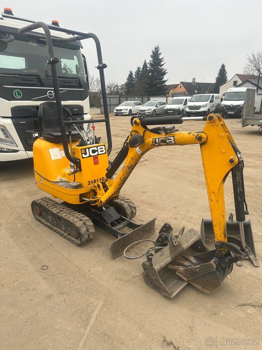 Pásový minibagr JCB 8008 CTS - konečná cena