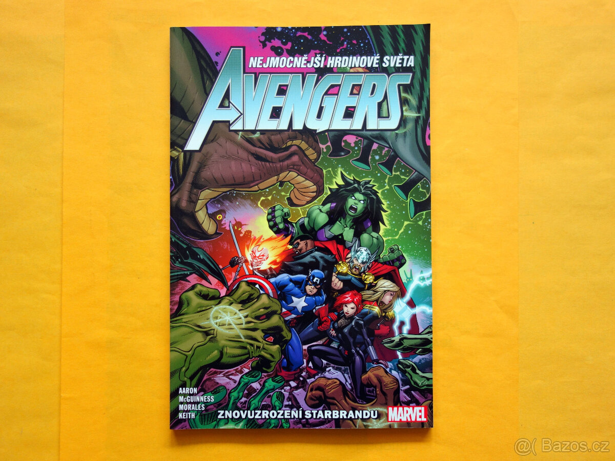 komiks Avengers - Znovuzrození Starbrandu / NEČTENÁ kniha